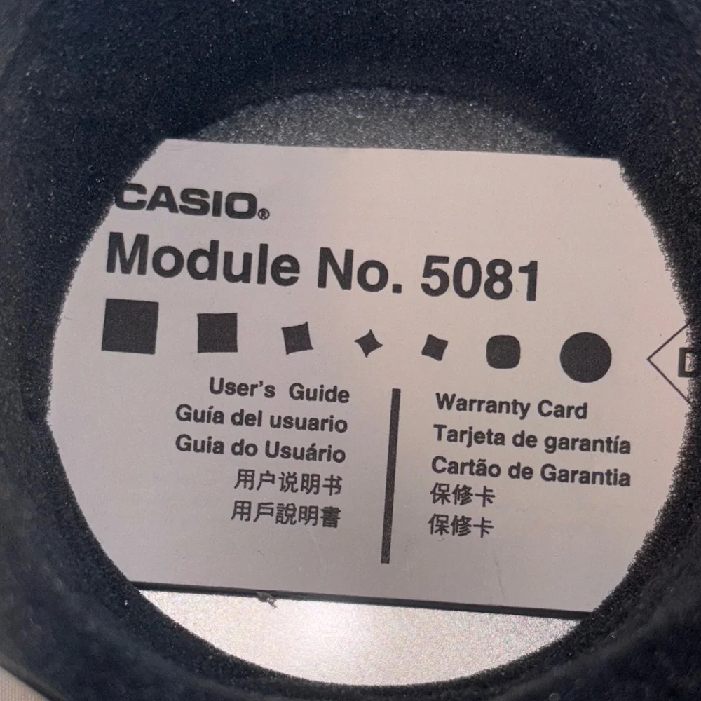 Casio G-Shock Black Digital Watch